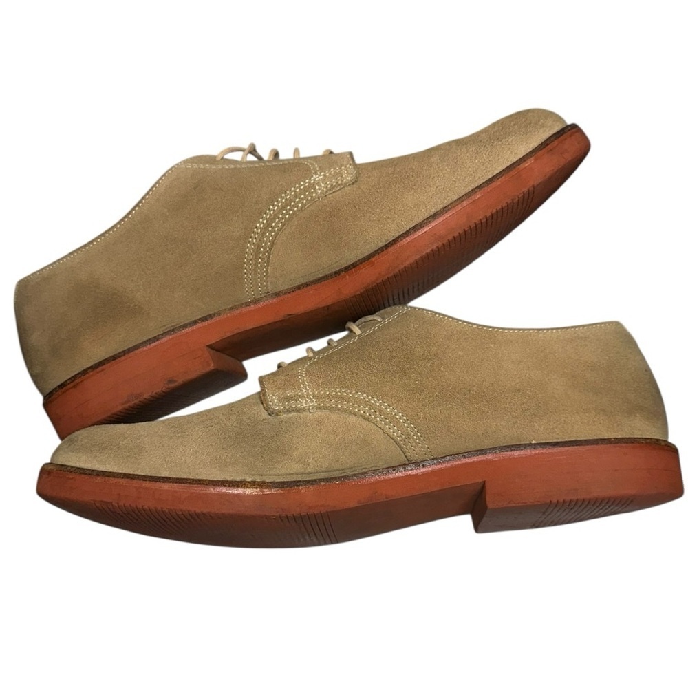 Keith Highlanders Men’s Size 10.5 Tan Suede Orange Bottom Dirty Buck Shoes - Picture 8 of 11